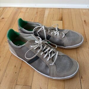 Plae Prospect Stone Gray Mens Suede Casual Size 11.5 Shoes 553010 050 Green‎